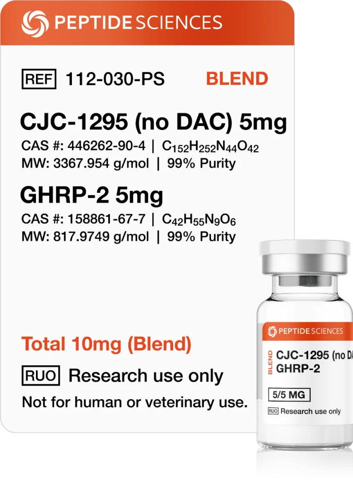 CJC-1295 (no DAC), GHRP-2 10mg (Blend)