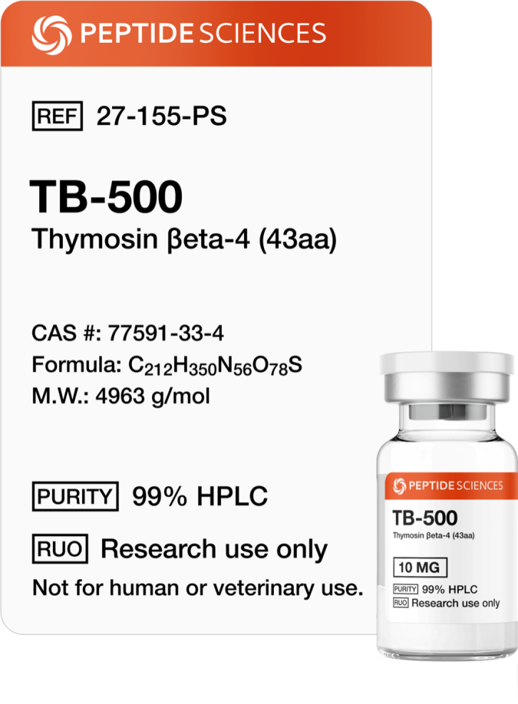 TB-500 (Thymosin Beta-4) (43aa)